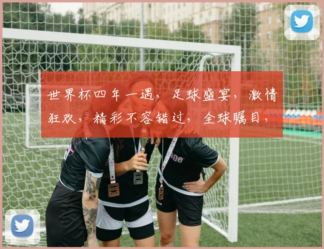 世界杯四年一遇，足球盛宴，激情狂欢，精彩不容错过，全球瞩目，谁将问鼎冠军